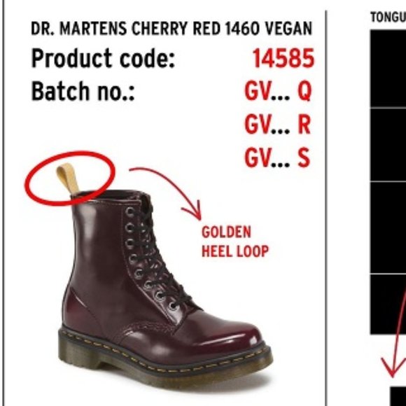 Dr. Martens Shoes - Dr Martens VEGAN RECALL  INFO on What to do!